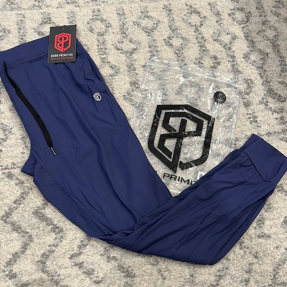 Born Primitive Male Recovery Joggers Navy Small SOLD OUT ONLINE